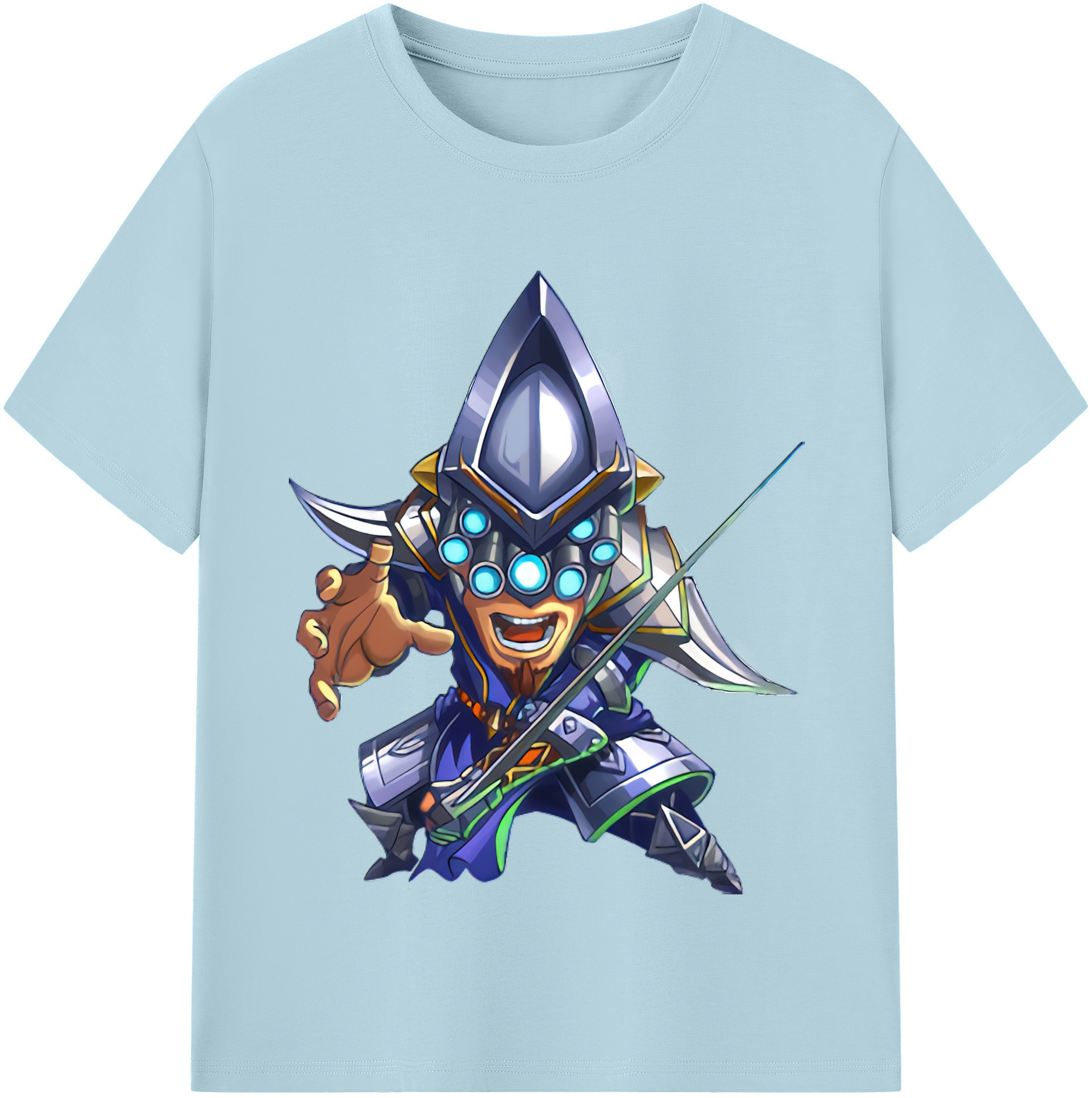 リーグ・オブ・レジェンド League of Legends LOL 綿100％半袖Tシャツ（フロントプリント）
